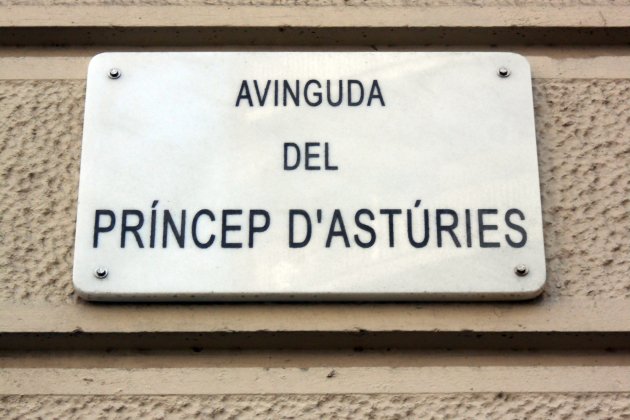 rotulo avenida princep asturies foto canaan