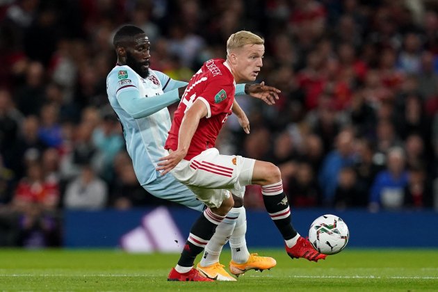 Van de Beek Manchester United West Ham Europa Press