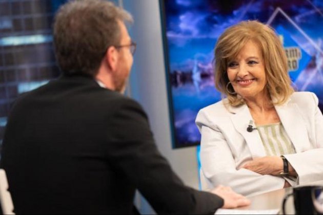 María Teresa Campos con Pablo Motos