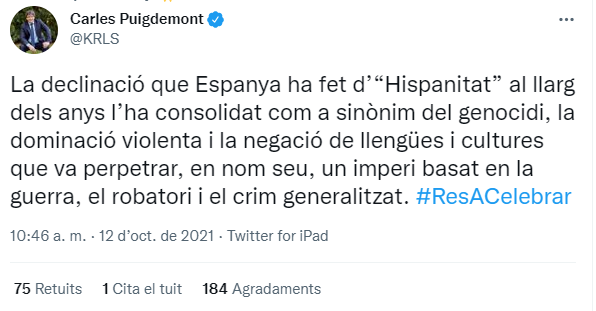 pugidemont es a celebrar
