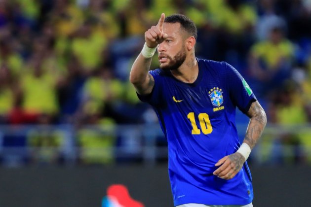 Neymar celebra el Brasil EFE