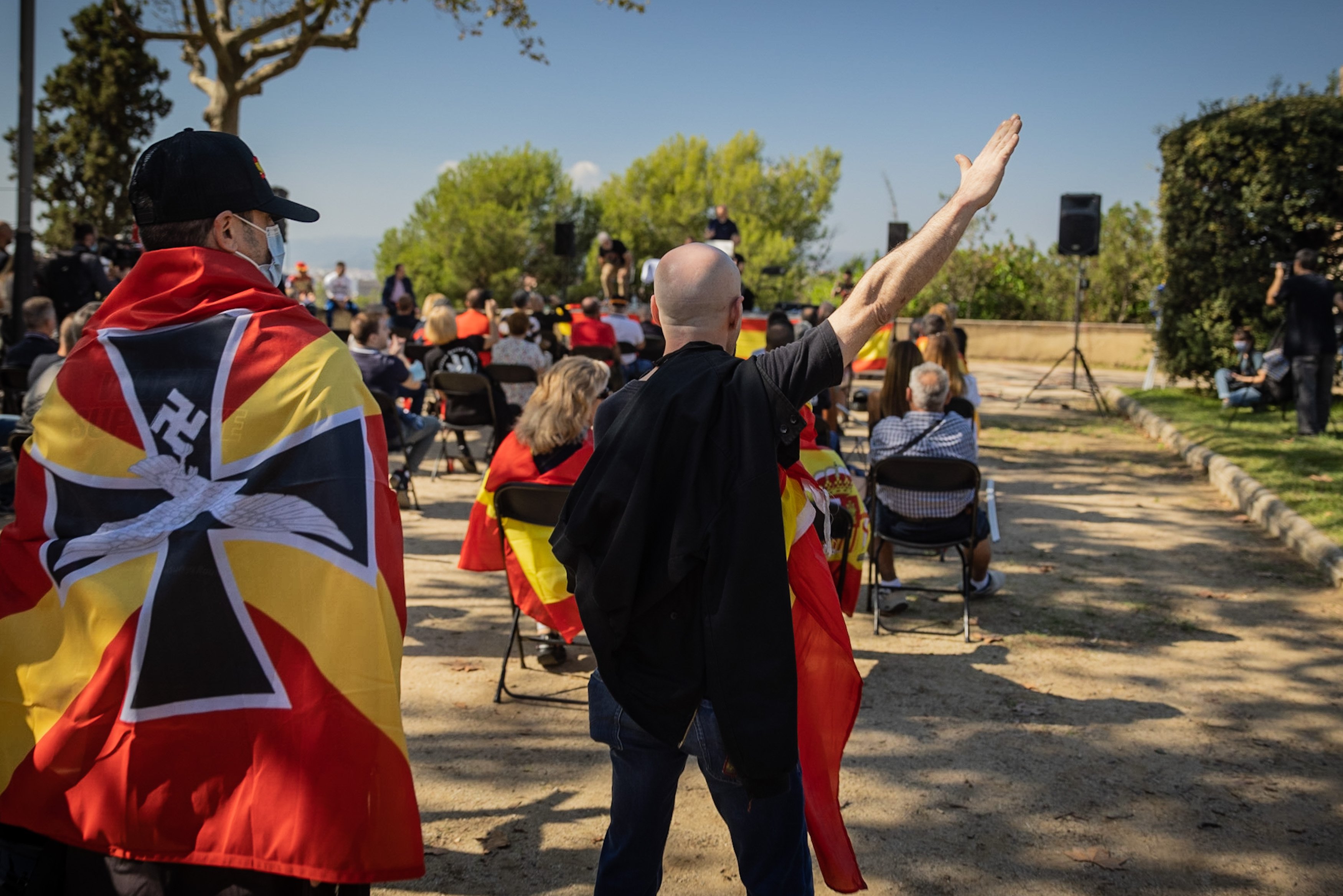 manifestacio ultra plaça sant jordi - Sergi Alcàzar