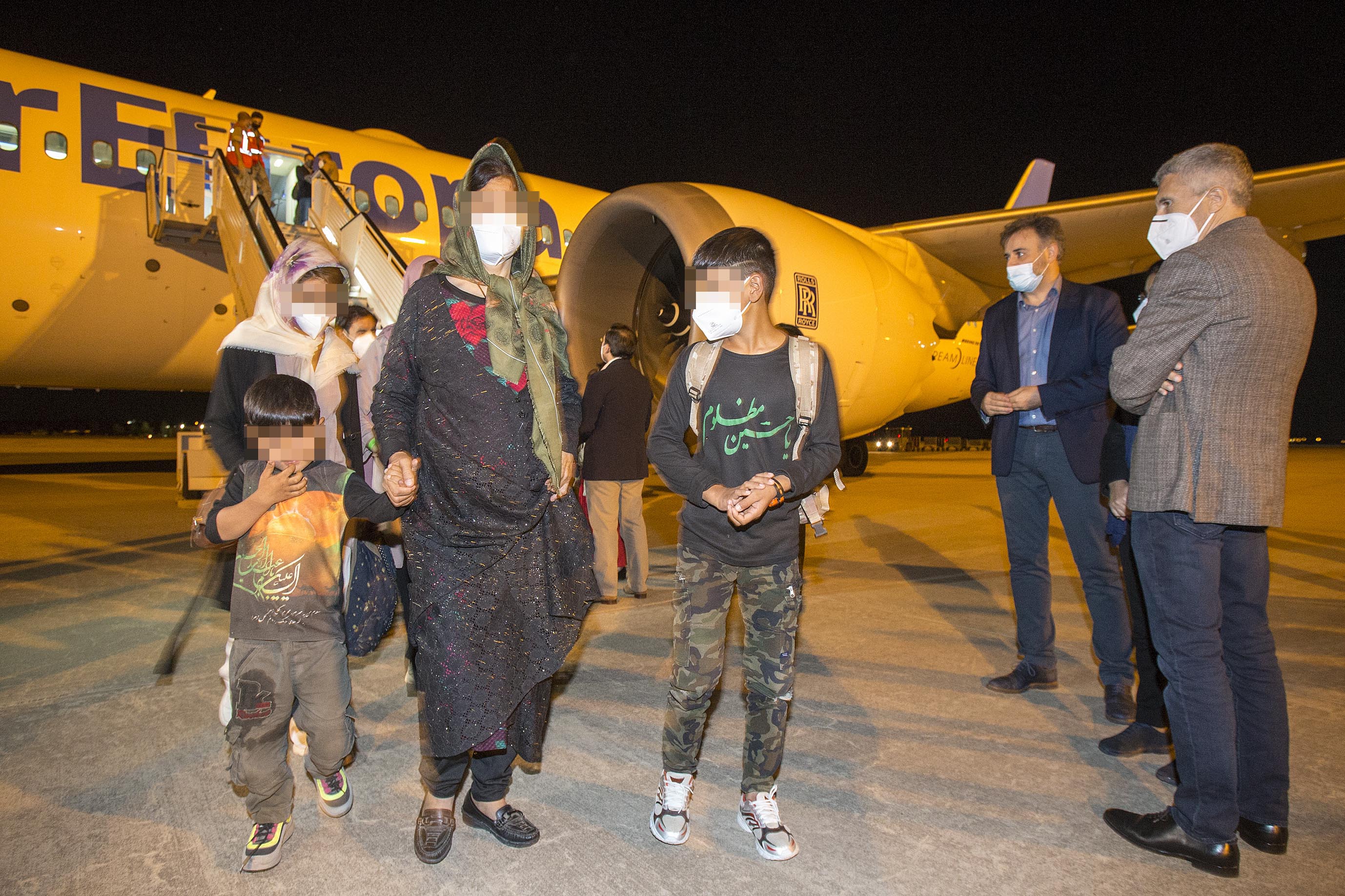 segon avion 160 rescatats col·laboradors afganistan / Ministeri de l'Interior