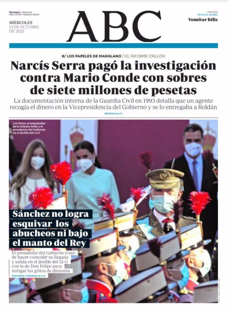 ABC 13 octubre ABC 13 octubre