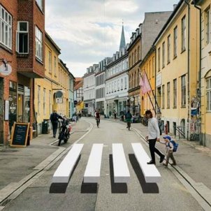 City of Aarhus pas de zebra