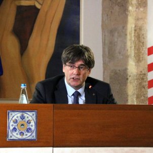 Carles Puigdemont rueda de premsa Alguer / ACN