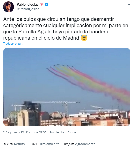 tuit pablo iglesias