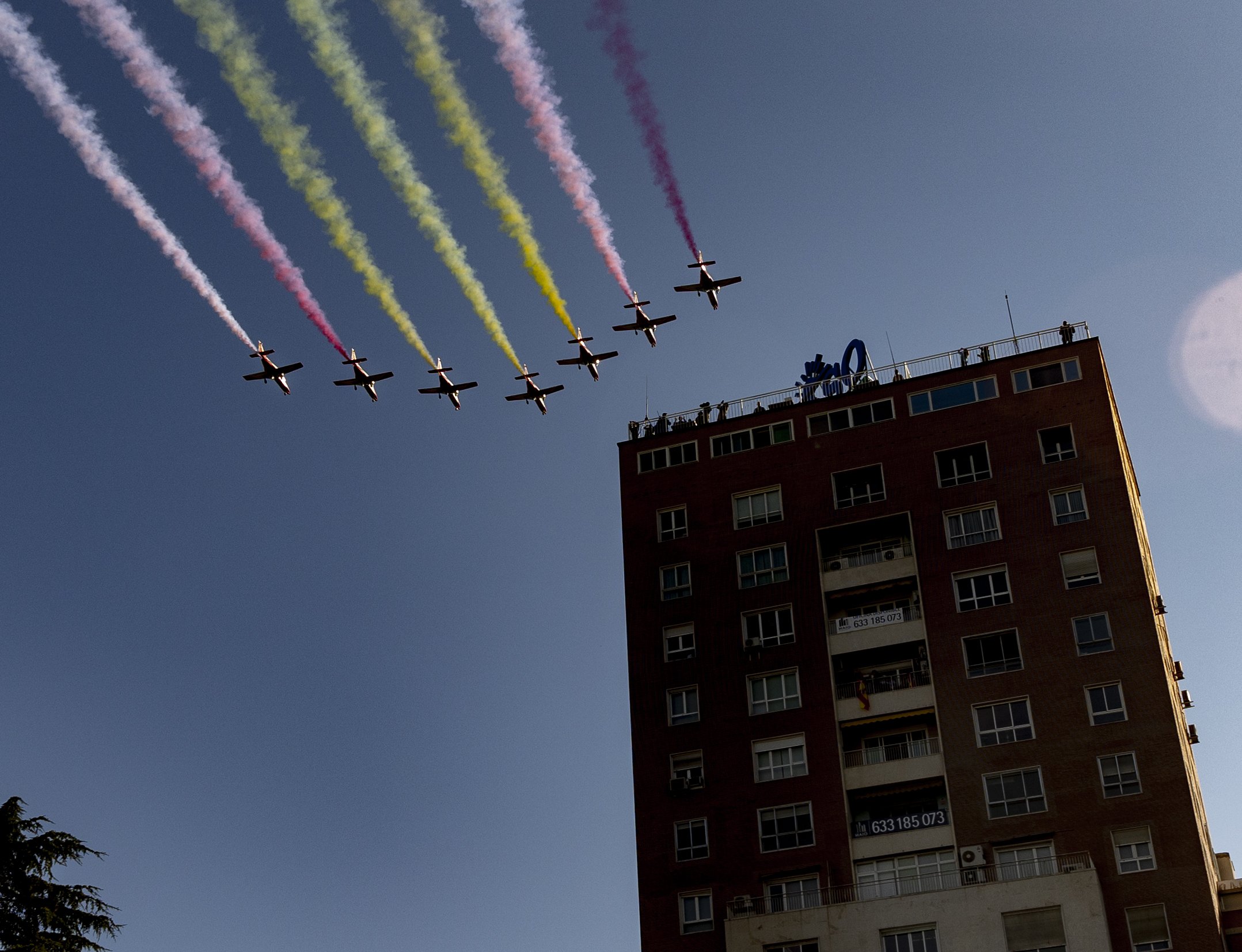 Las excusas de un militar por la bandera republicana en el día de la Hispanidad