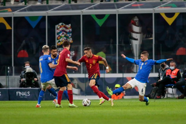 Yeremi Pino Italia Espana Nations League Europa Press