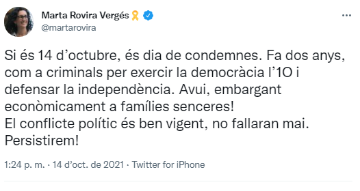 marta rovira tuit sentencia marta rovira tuit sentencia