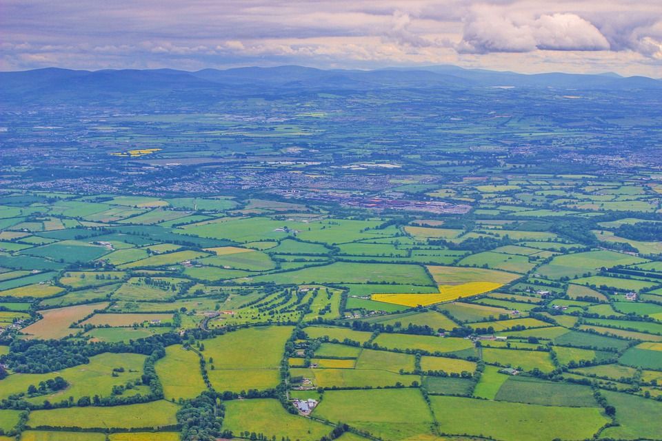 Paissatge agrícola d'Irlanda del Nord