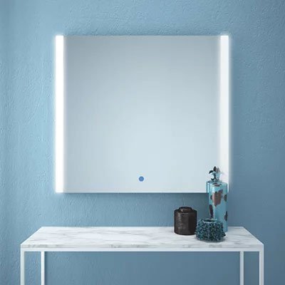Espejo con luz LED y bluetooth de Leroy Merlin2