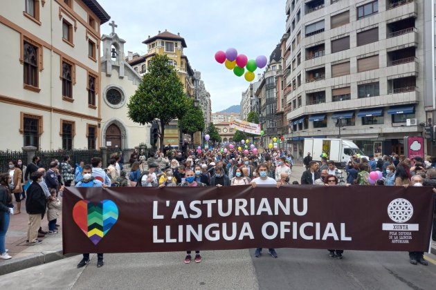 manifestacion oficialidad asturiano oviedo - @exunta