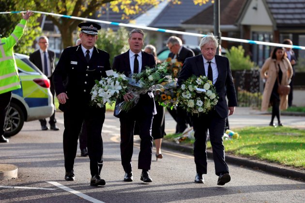 Boris Johnson, Sir Keir Starmer and Priti Patel / Efe