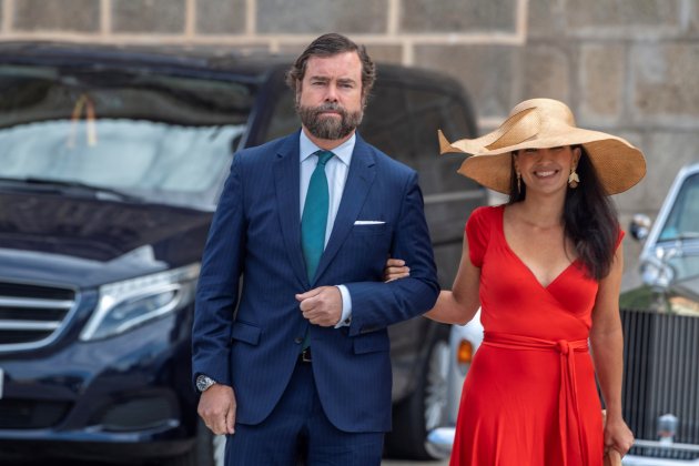 Ivan Espinosa de los Monteros y Rocío Monasterio boda Ortega Smith EFE