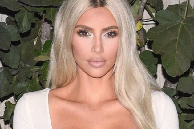 Kim Kardashian rubia