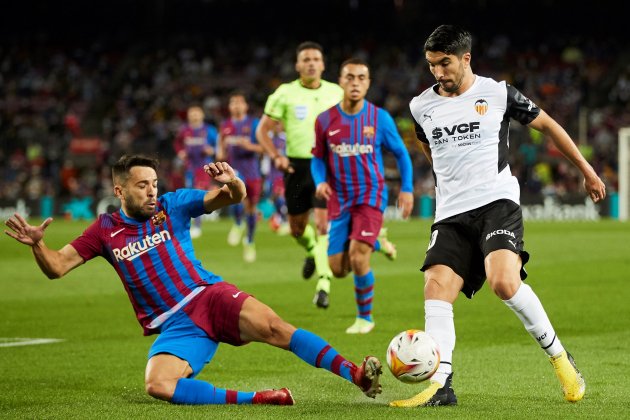 Jordi Alba Guedes Barca Valencia EFE