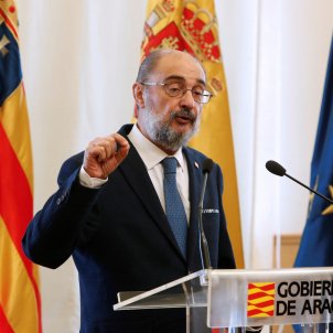 El presidente de Aragón, Javier Lambán / EFE
