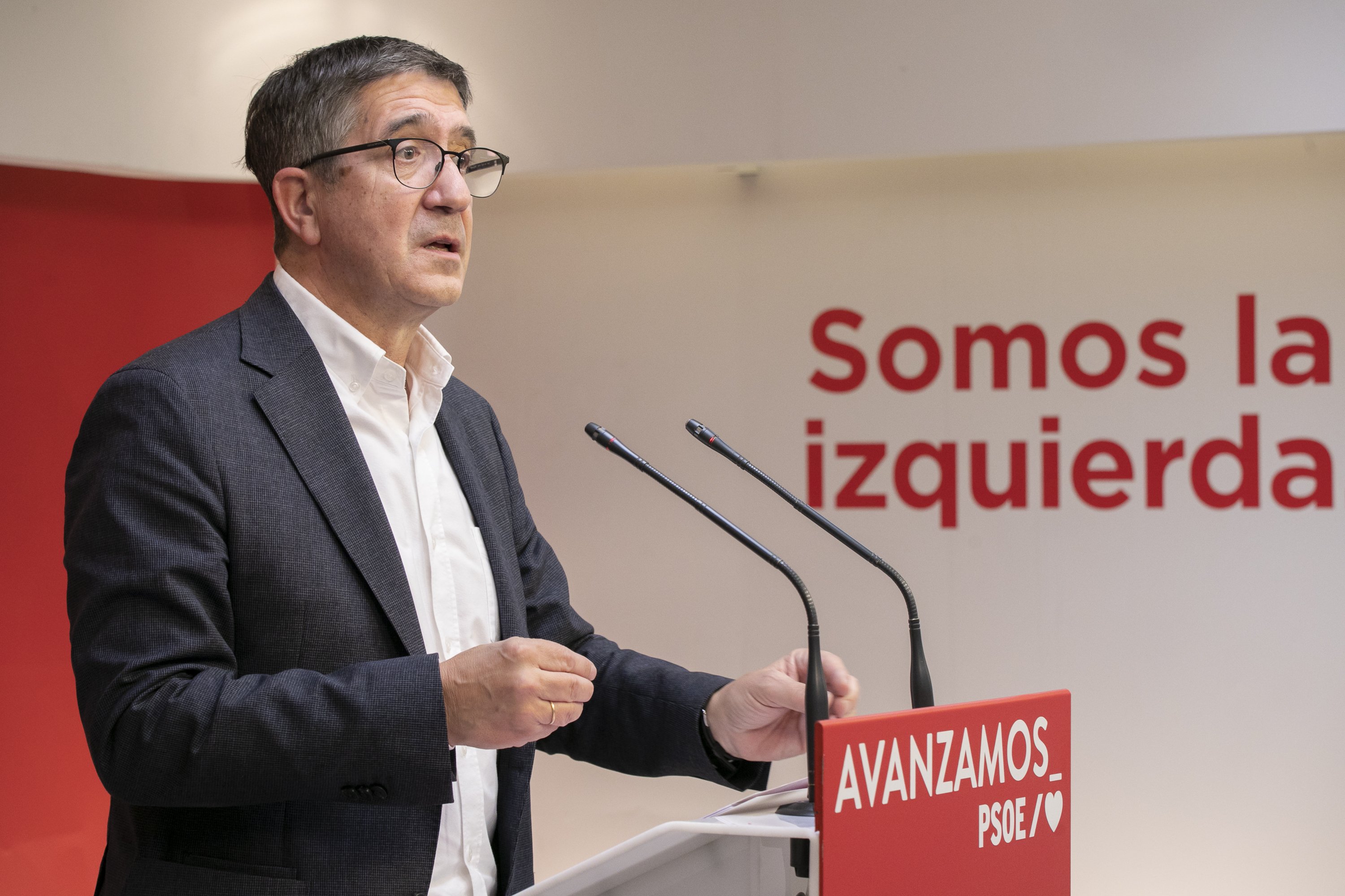 Patxi López será el nuevo portavoz del PSOE en el Congreso y Pilar Alegría, del partido