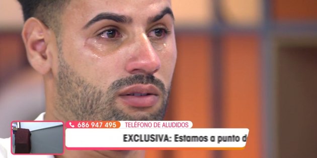 Asraf Beno llora en 'Viva la Vida' Telecinco