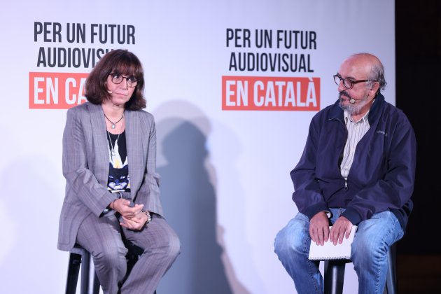 Acto por|para un futuro audiovisual en catala Judith Colell academia cine catala Jaume Roures Mediapro - Sergi Alcazar