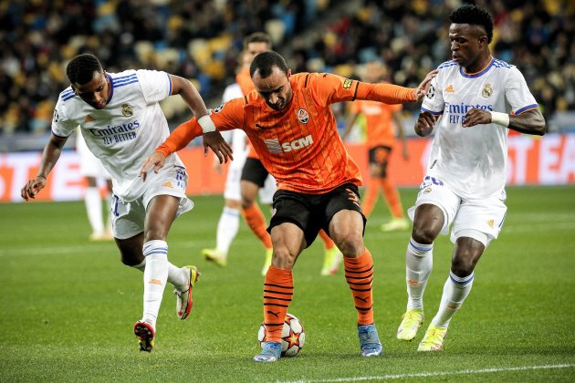 Vinicius Rodrygo Shaktar Real Madrid EFE