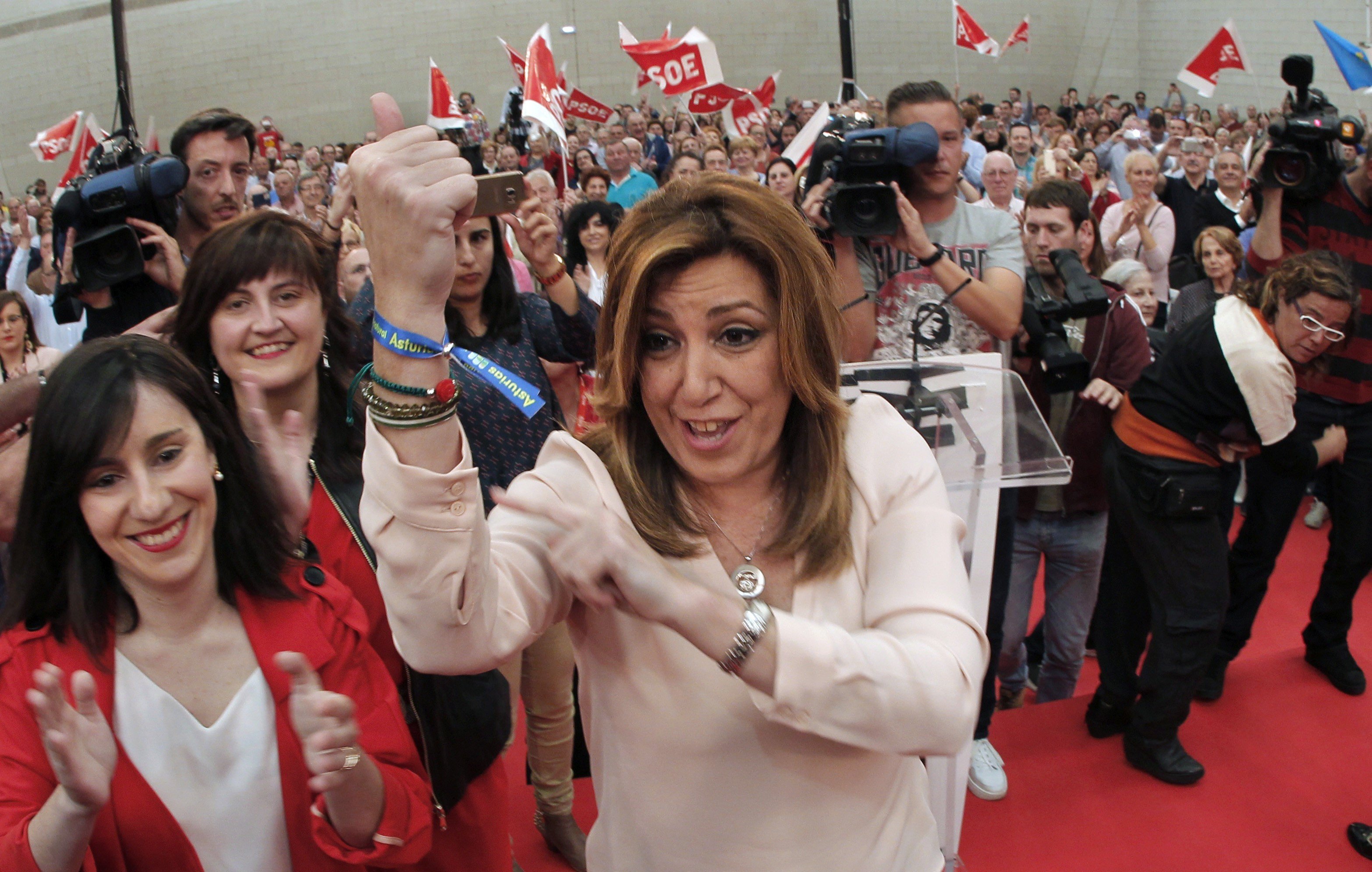 Díaz y Sánchez, a punto para un debate de alto voltaje