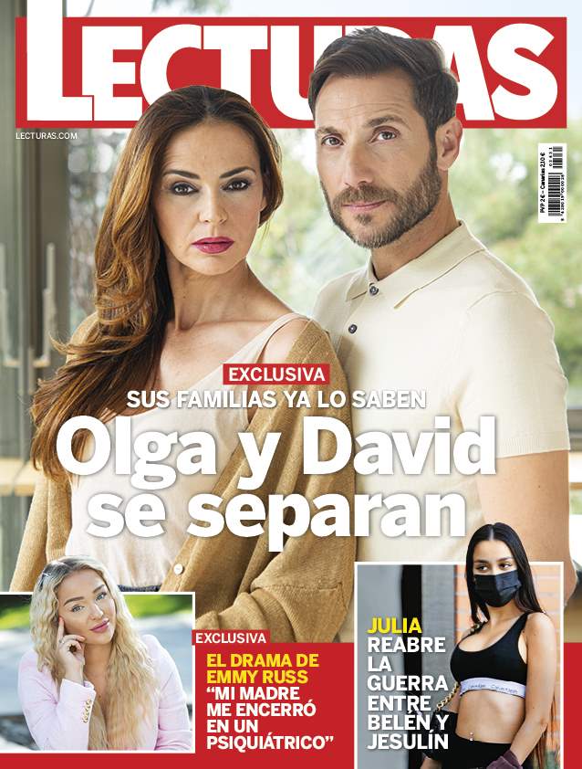 Portada Lecturas Antonio David y Olga Moreno se separan