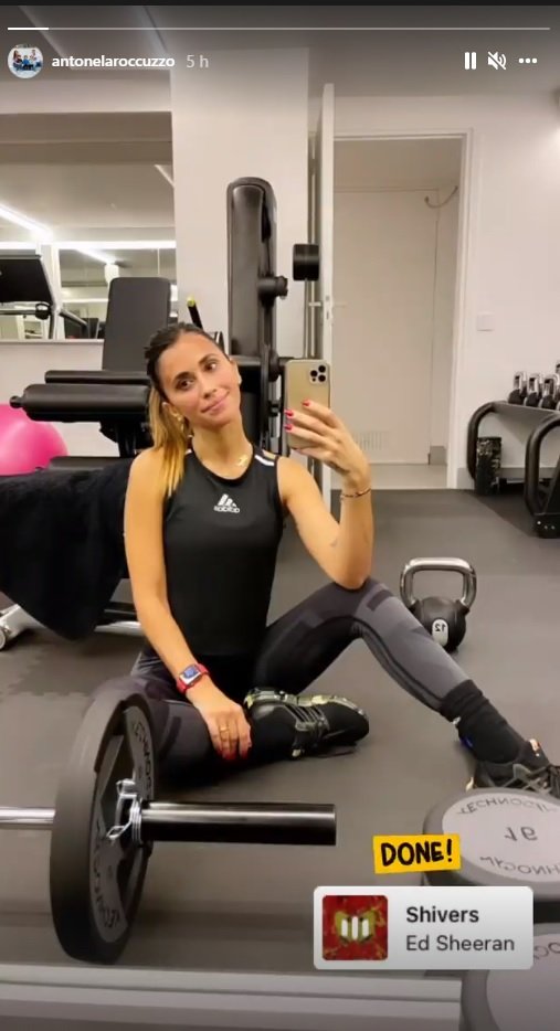 antonela gym ig