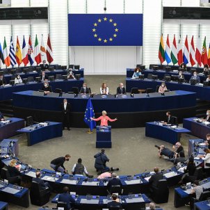 parlamento europeo estrasburgo comparecencia von der leyen   europa press
