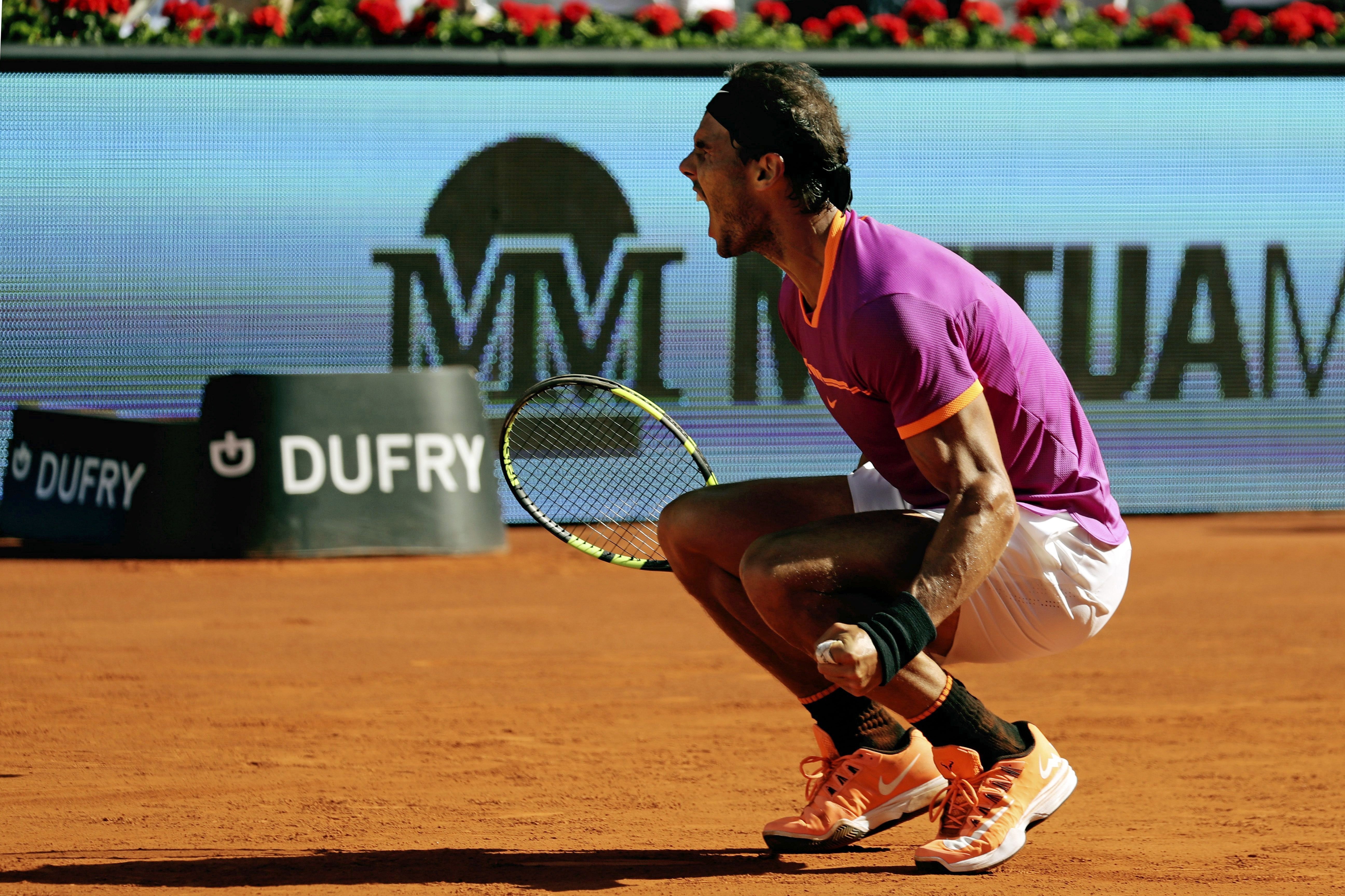 Nadal venç Djokovic i arriba a la final de Madrid