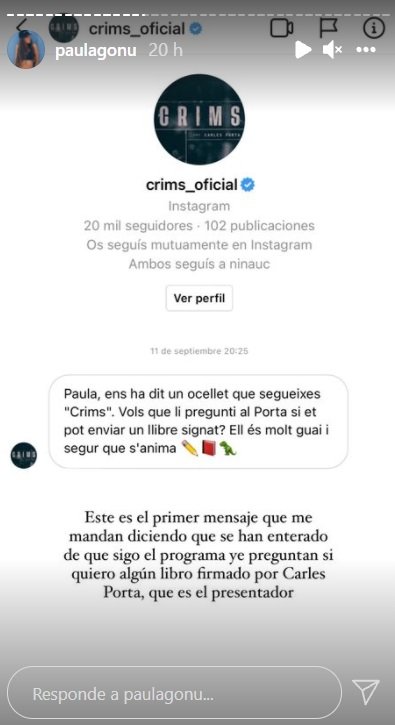 mensaje crímenes