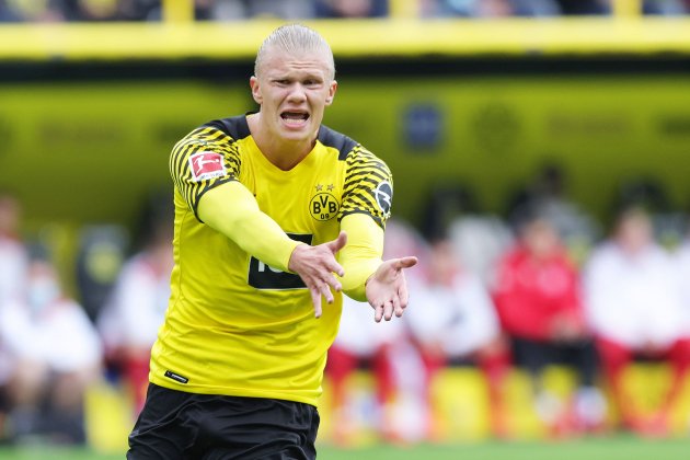 Erling Haaland reaccion Borussia Dortmund Europa Press