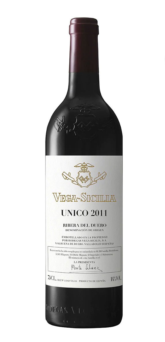 Vino tinto Vega Sicilia Unico 2011 Ribera del Duero