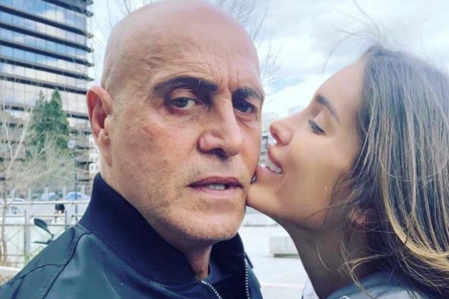 Kiko Matamoros amb Marta López Álamo 