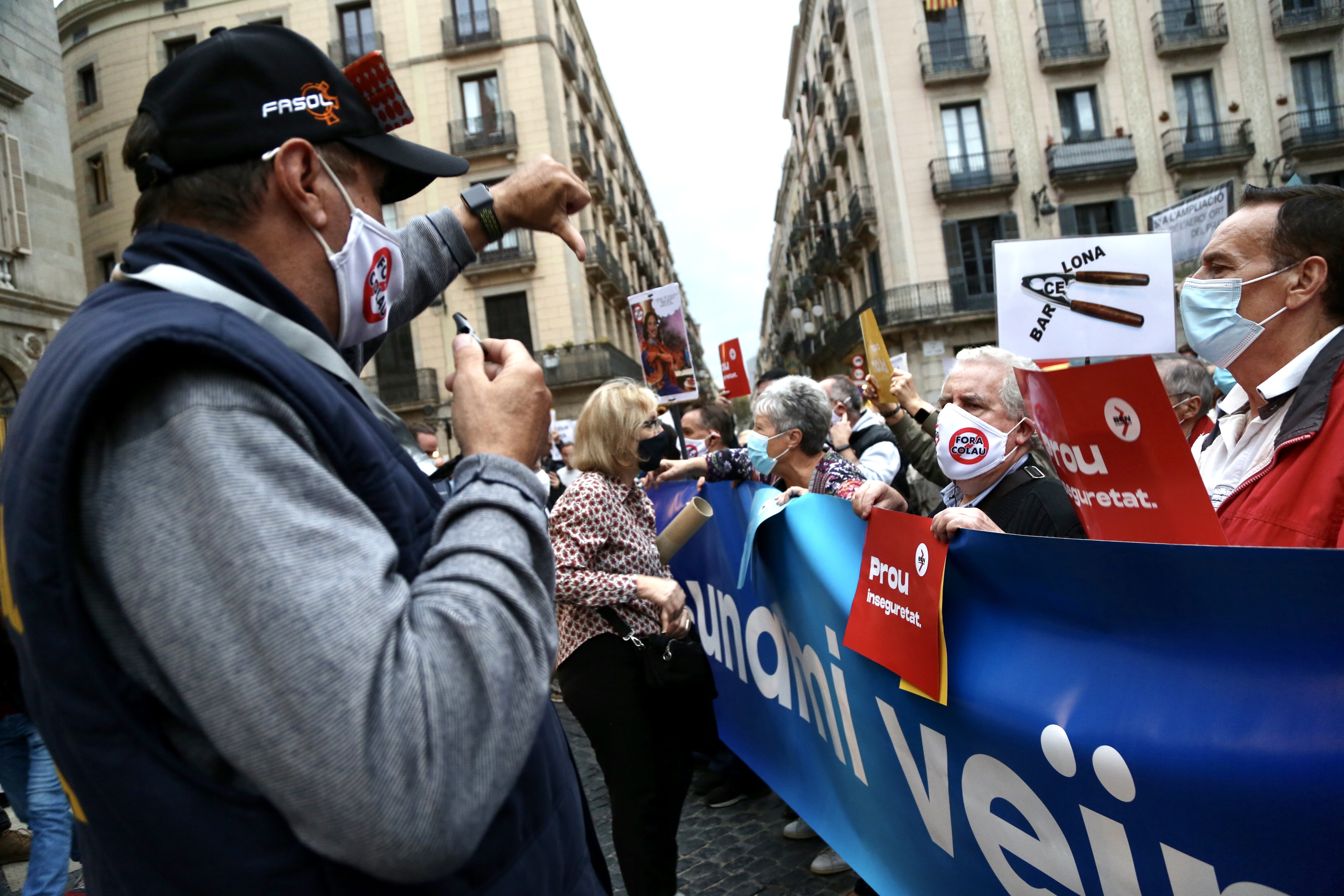 manifestacion barcelona es imparable - Montse Giralt 