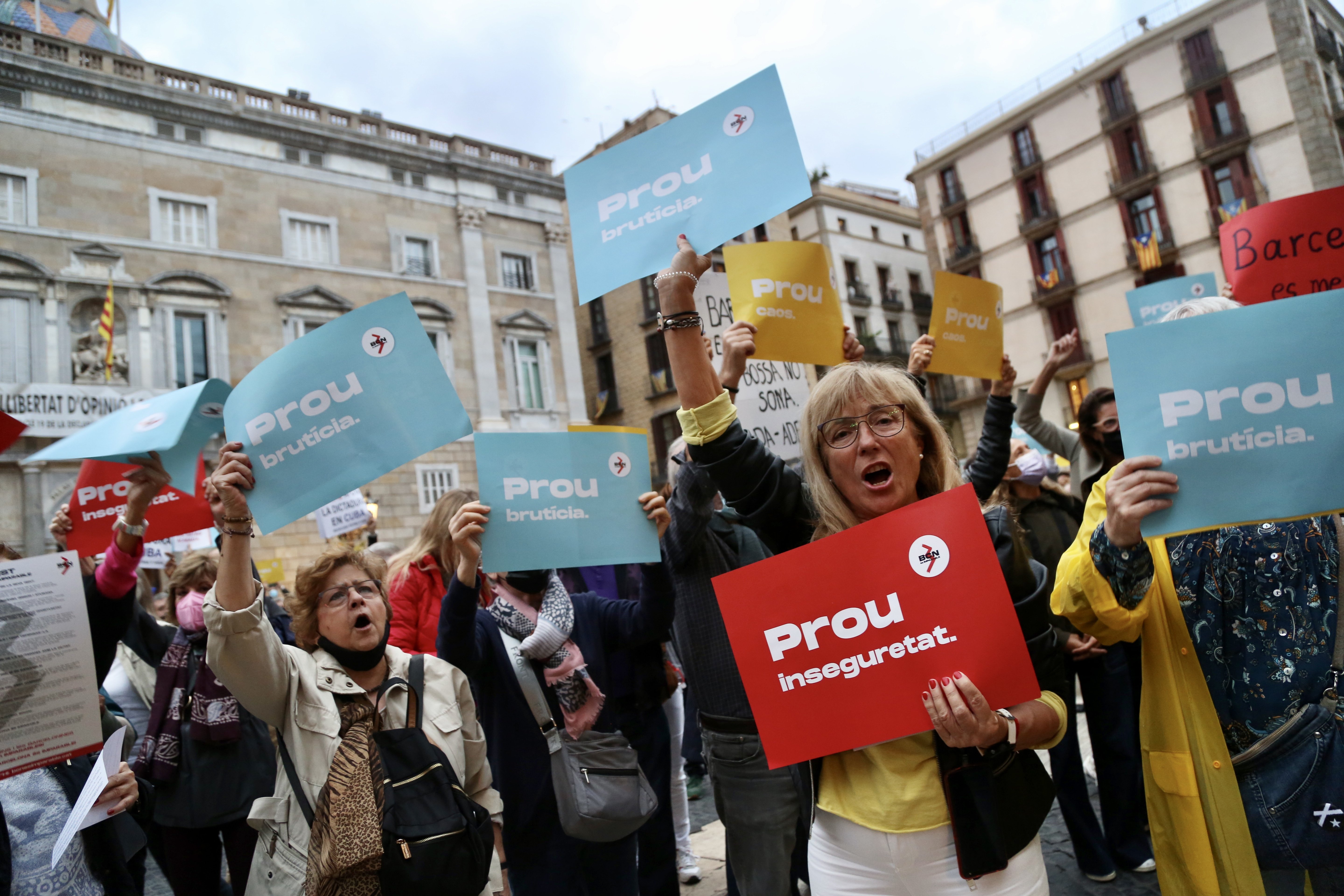 manifestacion barcelona es imparable - montse giralt