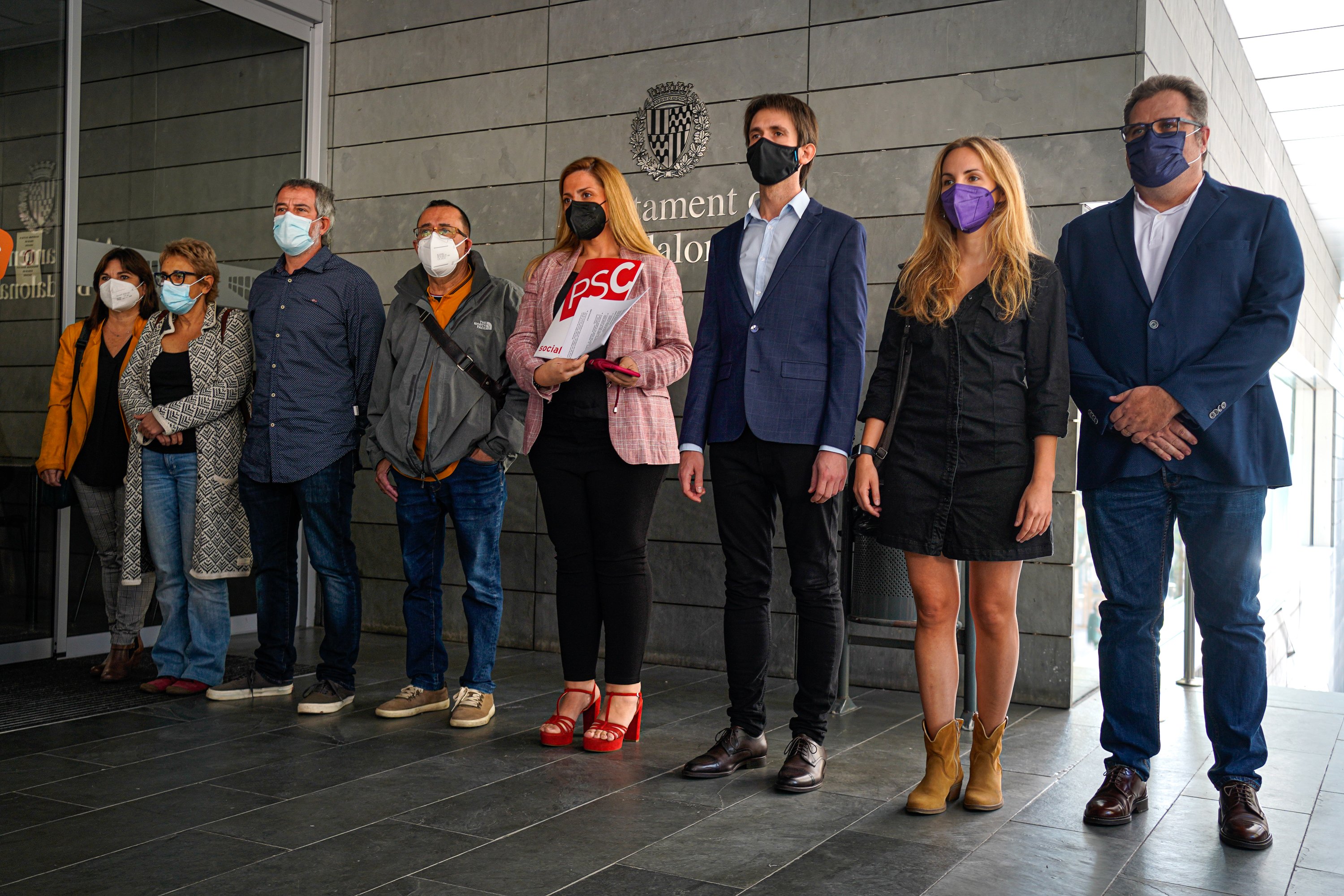 Moción de censura alcalde de Badalona, PSOE - Pau de la Calle