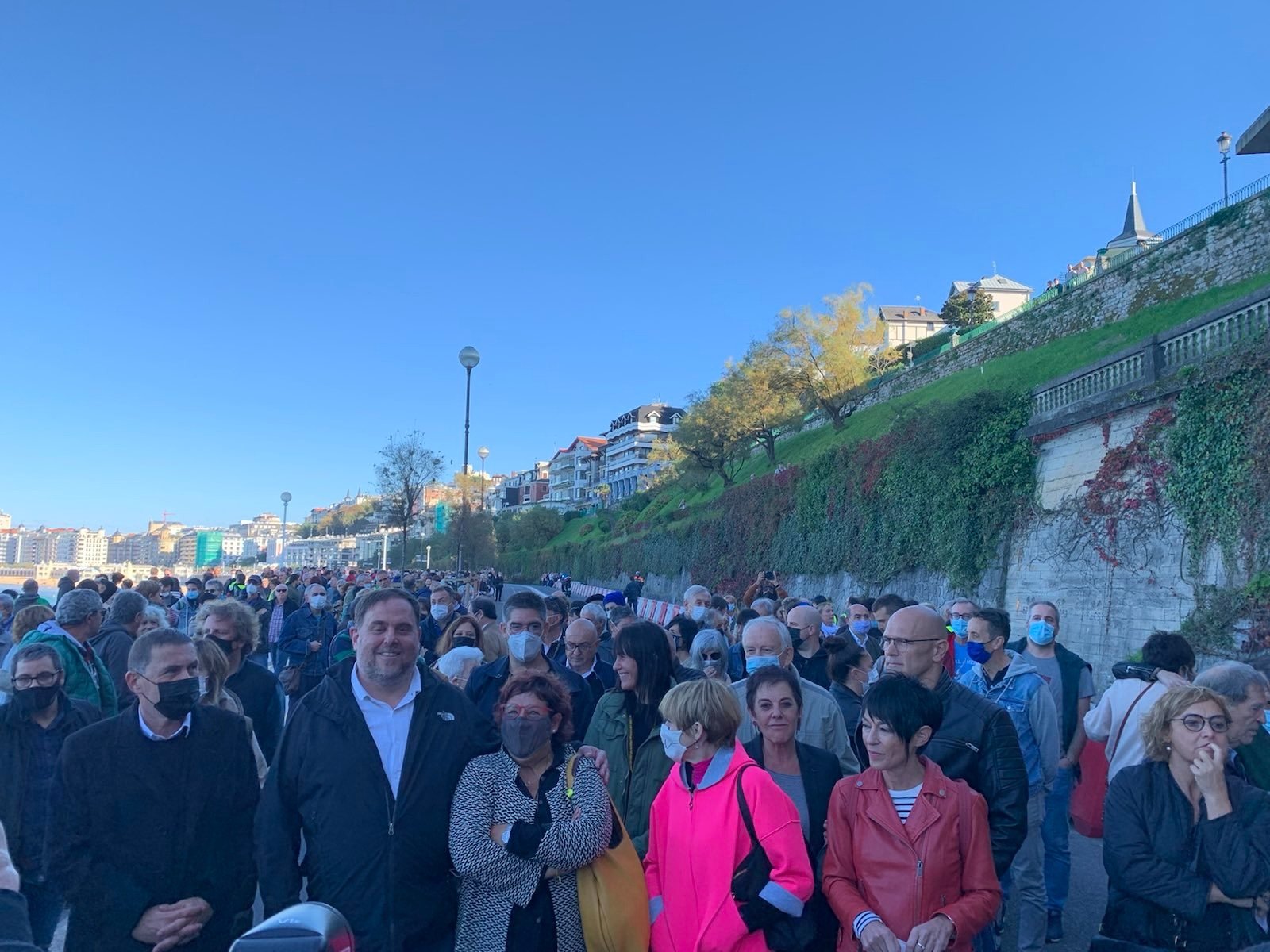politics catalanes en Donostia