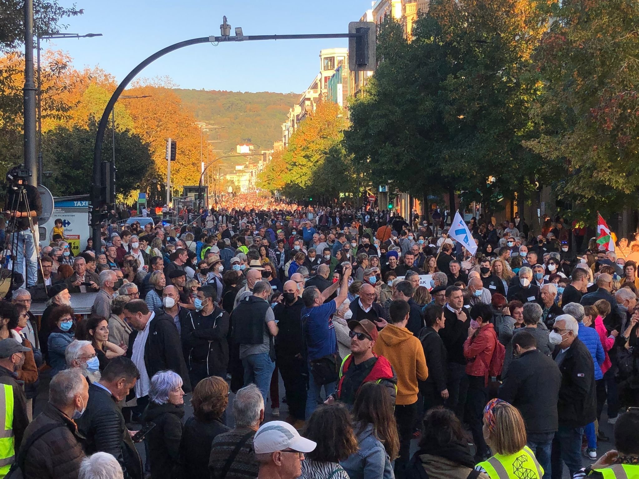 Manifestación Donostia