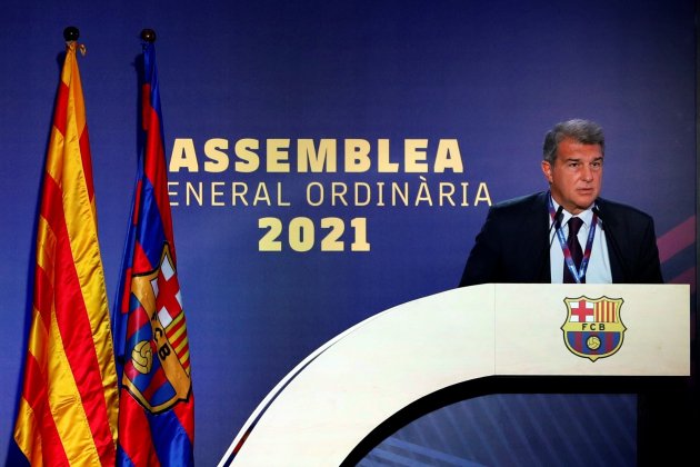 Joan Laporta Assemblea EFE