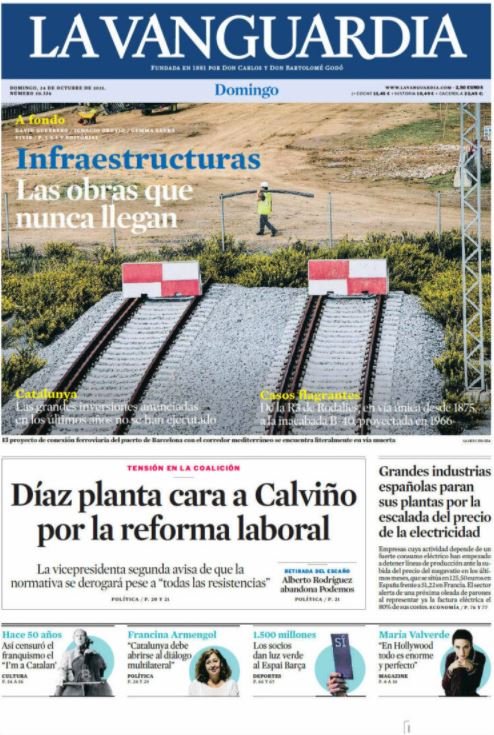 La Vanguardia 24 oct