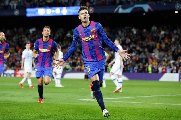 Gerard Pique gol Barca EuropaPress