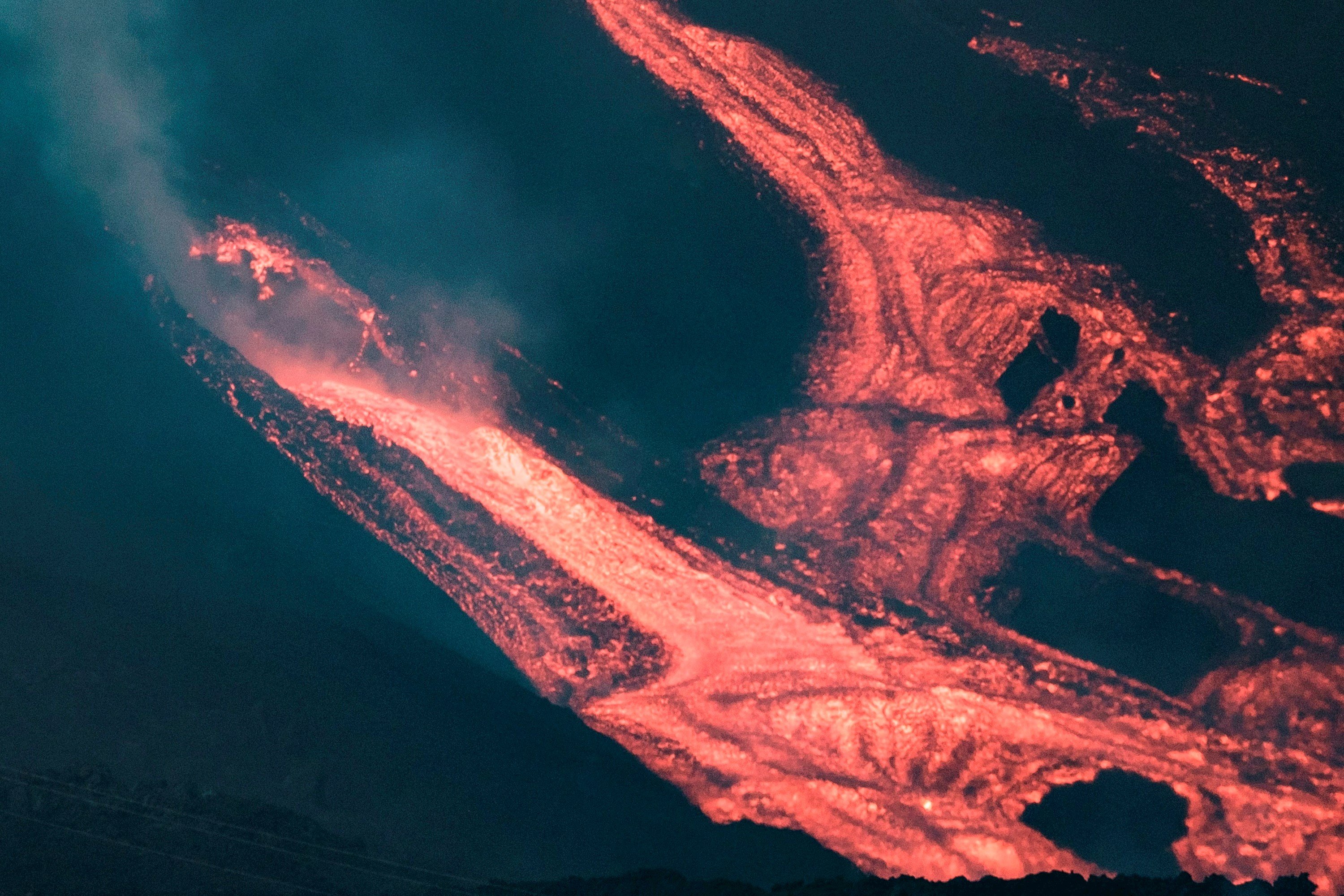 lava volcán palma canarias EFE
