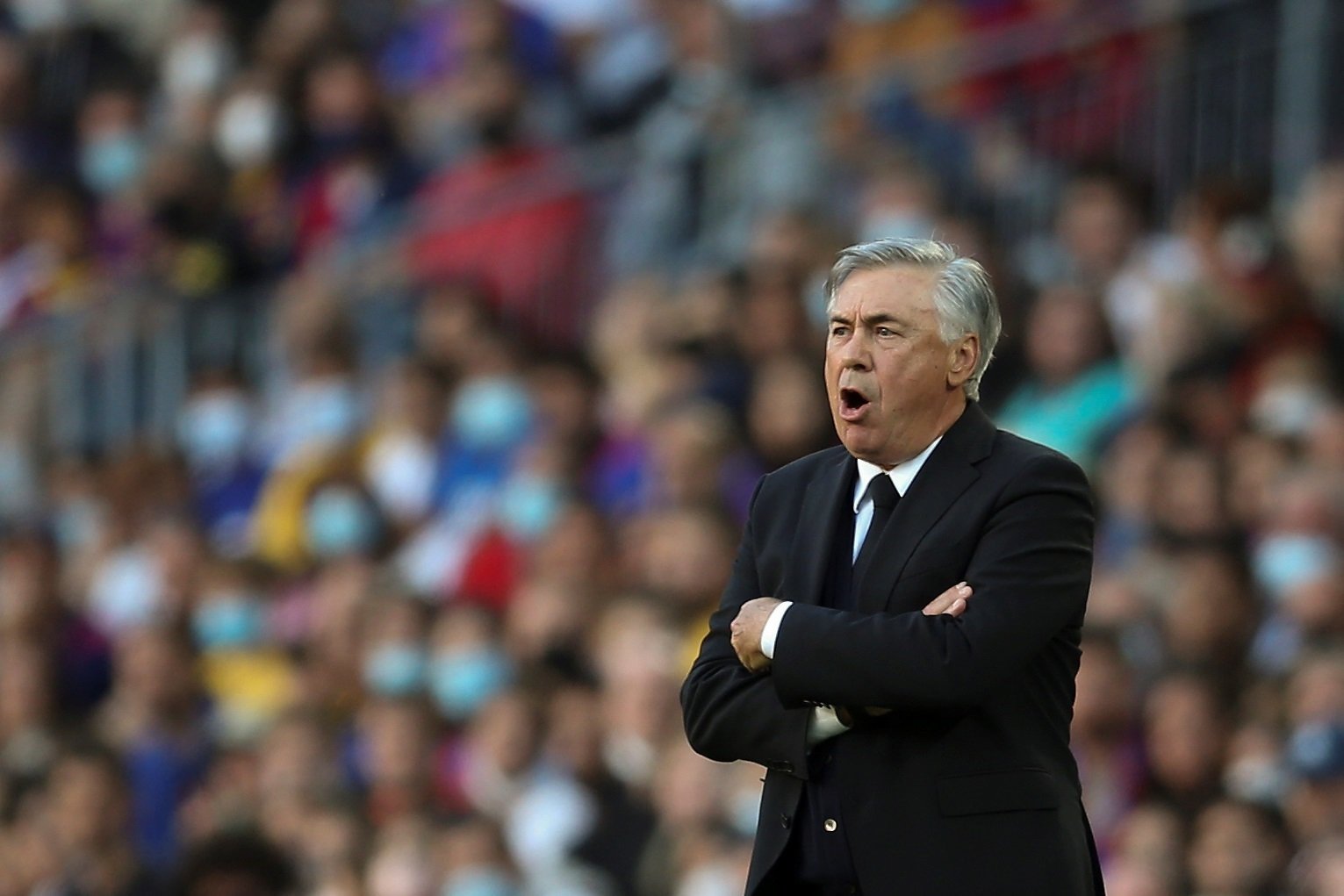 Ancelotti té un jugador al Reial Madrid que plorava d'alegria quan guanyava el Barça