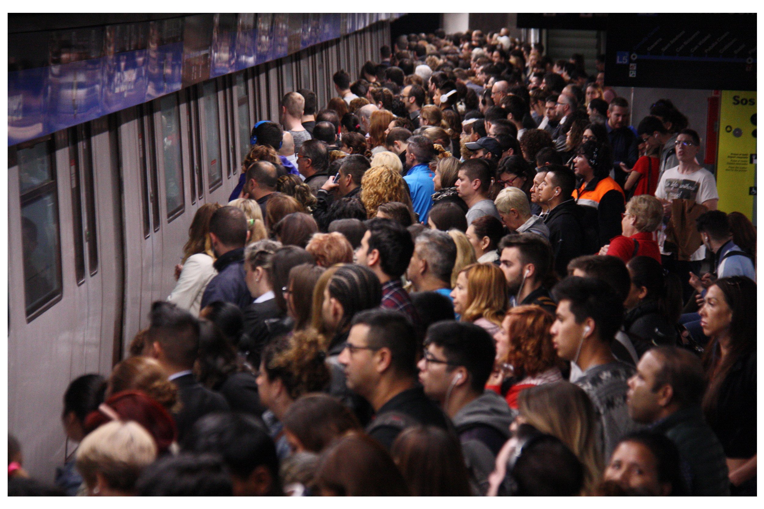 Dilluns torna a haver-hi vaga de Metro