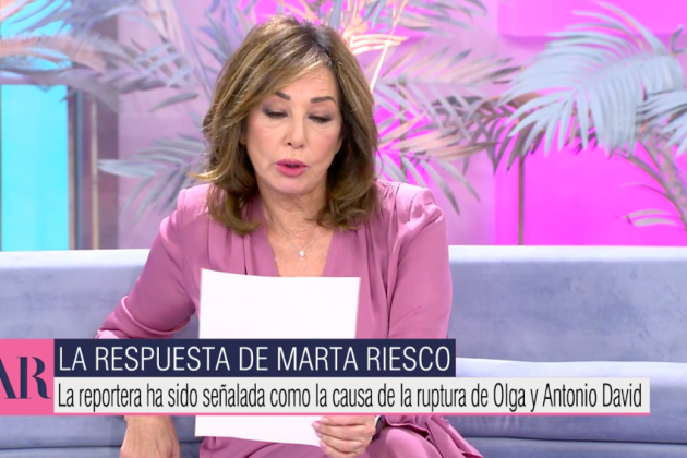 ana rosa comunicado marta riesco