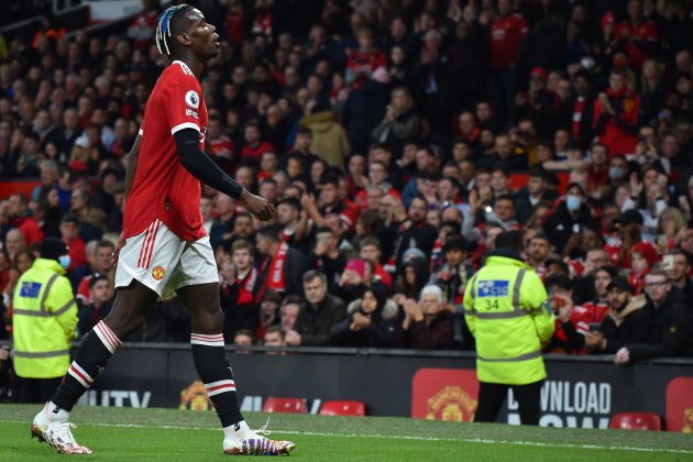 Paul Pogba expulsat Manchester United EFE