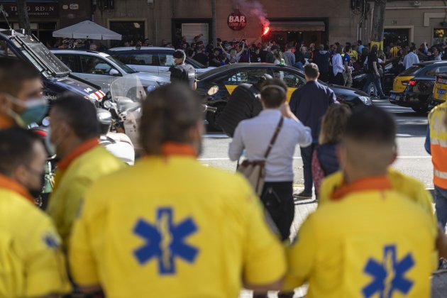 bengala boixos nois Reportaje SEM Sistema d'emergencies mediques Barcelona UIS Dispositivo Barça Madrid - Sergi Alcàzar