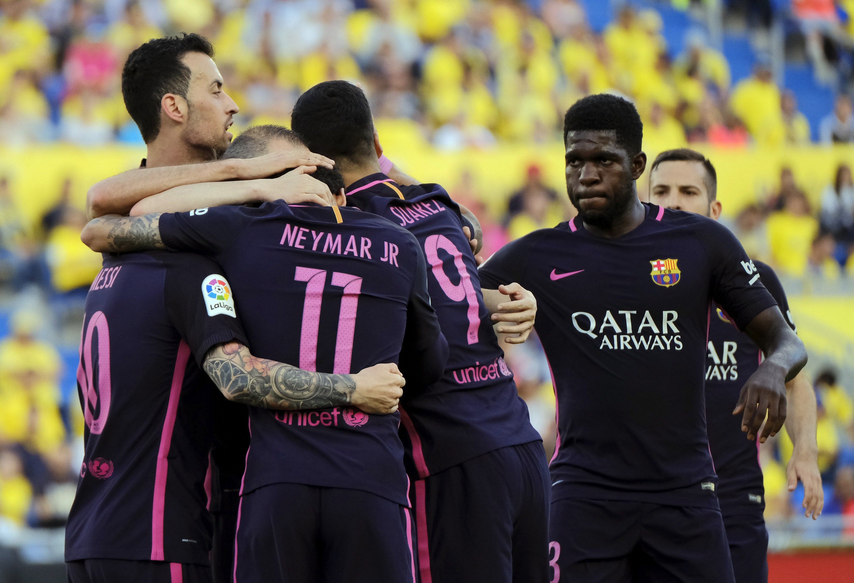 Barça i Madrid guanyen i la Lliga no es mou